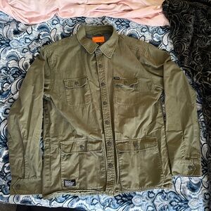 Matix Army Green Shirt Jacket